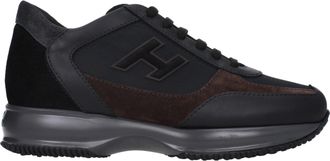 Hogan Sneakers Interactive Man Fabric Black/Braun