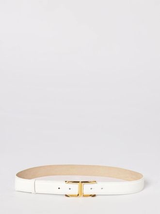 Elisabetta Franchi Hammered Leather Belt