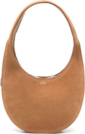 Coperni Bruine Top Handvat Rits Tas - Dames - Handtassen - Bruin - ONE Size - Tassen