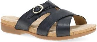 Dansko Regan Slide Sandal in Black at Nordstrom, Size 11.5-12Us