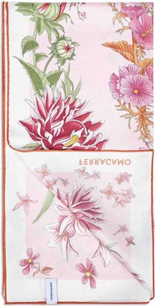 Ferragamo Womens Silk Scarf Primavera Multicolour Scarfs