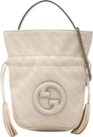 Gucci Bolso de Hombro Vintage Pre-owned - Pre-owned - Mujer - Blanco - ONE SIZE