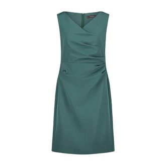 Vera Mont Kleid Kurz ohne Arm - Dames - Jurken - Groen - Maat: 4XL Poliester