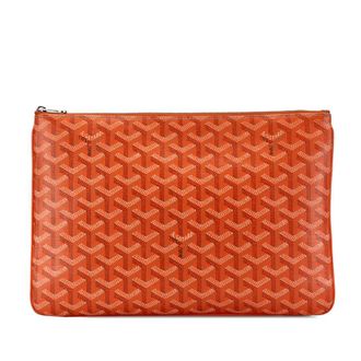 Goyard Pre-owned Goyard Goyardine Senat MM Ladies LME020201