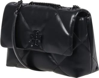 Tory Burch Tory Burch Hobo Bags - Kira Diamond Quilt Powder Coated Small Convertible - Gr. unisize - in Schwarz - für Damen