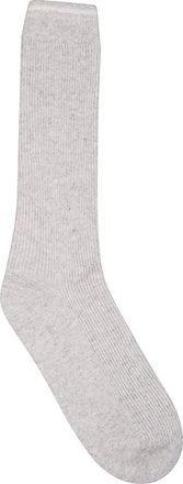 Eleventy Ondergoed, Heren, Grijs, ONE Size, Kasjmier, Gestreepte Kasjmier Sokken