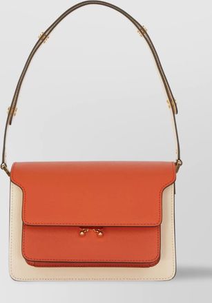 Marni shoulder bags with adjustable strap and color block design