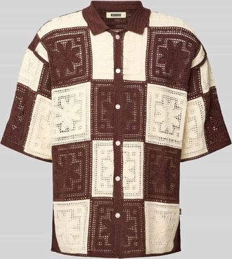 Woodbird Freizeithemd mit Umlegekragen Modell Banks in Offwhite, Gr&ouml;&szlig;e S