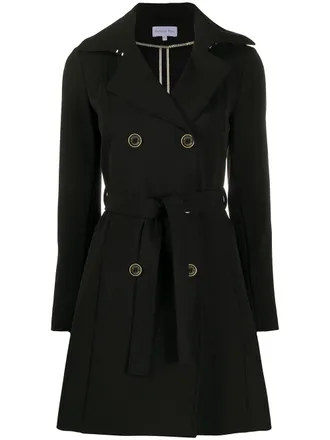 Patrizia Pepe Trench doppiopetto - Nero