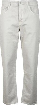 Department Five Beige Cotton and Elastane Jeans