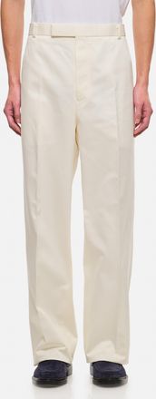 Thom Browne Pantalone In Cotone A Vita Bassa