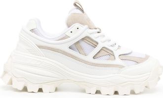 Juun.J layered chunky low-top sneakers - men - Rubber - 40 - White