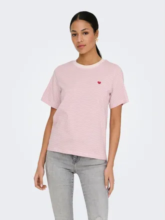 Jacqueline de Yong T-shirt met korte mouwen