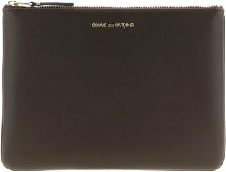 Comme Des Gar&ccedil;ons Arecalf Wallet - Dames - Portefeuilles - Bruin - ONE Size - Leer - Accessoires