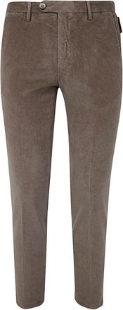 Michael Coal Capri Broek Clay Style 2741 - Heren - Slim Fit Broeken - Grijs - W32 - Katoen - Broeken