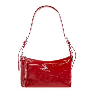 Vivienne Westwood Dames, Tassen, Rood, Maat: ONE Size Leer