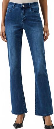 Joseph Ribkoff Brook Classic Bootcut Stretch Jeans In Medium Blue