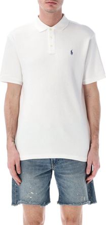 Ralph Lauren White Logo Polo