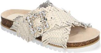 Bibi Lou Danna Slide Sandal in Blanco at Nordstrom, Size 10Us