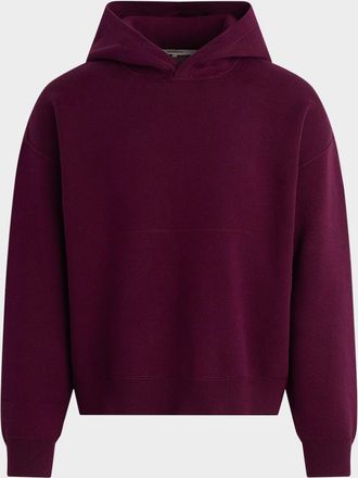 Hudson Mens Cotton Double Knit Hoodie