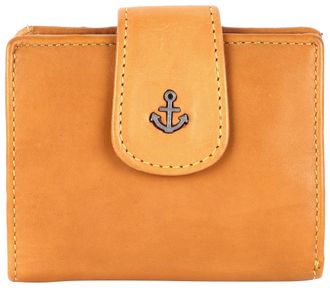 Harbour 2nd Geldb&ouml;rse HARBOUR 2ND Stella, Damen, gelb (mustard), Leder, Kleinlederwaren Geldb&ouml;rse, Unisex Portemonnaie, Geldbeutel mit Logoaufn&auml;her