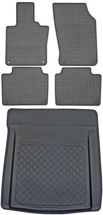 OEM Juego De Alfombrillas De Goma Para Coche Y Alfombrilla Para Maletero Volvo S90 Limusina/sed&aacute;n (4 Puertas) Desde Octubre De 2016