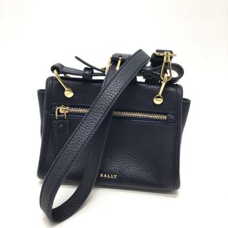 Bally Leather Shoulder Bag (Pre-Owned)
