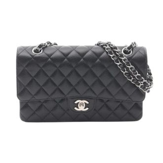 Chanel Pre-owned Matelasse Schoudertas - Dames - Pre-owned - Zwart - Maat: ONE Size Leer