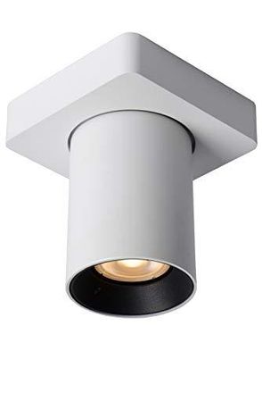 Lucide Lucide 09929/05/31 Faretto A Soffitto, Alluminio, 5 W, Bianco, Nero
