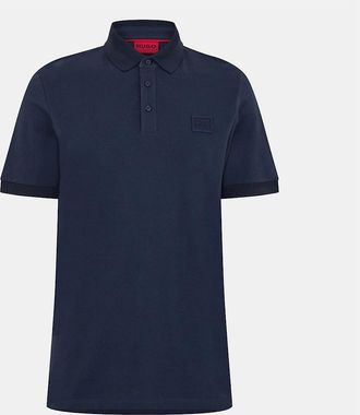 HUGO BOSS Mens Dereso Regular Fit Polo Shirt - Navy - Size: 36