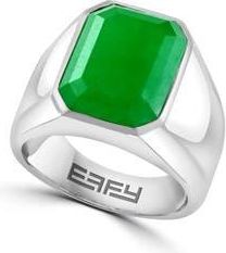Effy Mens Jade Signet Ring in Green at Nordstrom Rack, Size 10