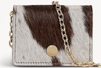 Radley London Chester Row - Cow Hide Small Card Holder Dark Oak - 113174