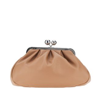 Weekend by Max Mara Leather medium Pasticcino bag Woman One Size