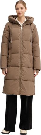 Mos Mosh MOS Mosh - Ollie Parka - Dames - Mantels - Bruin - Maat: XS Leer