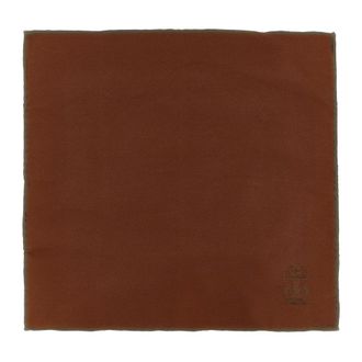 Brunello Cucinelli Heren, Accessoires, Bruin, Maat: ONE Size Zijde
