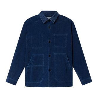 Isabel Marant Heren, Jassen, Blauw, Maat: XL Katoen