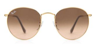 Ray-Ban RB3447 Round Metal 9001A5 Mens Sunglasses Gold Size 50