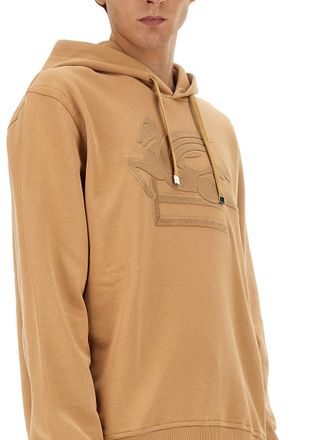 Etro Pegasus Embroidery Sweatshirt - Beige