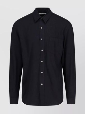 Our Legacy shirt with button-down collar and chest pocket