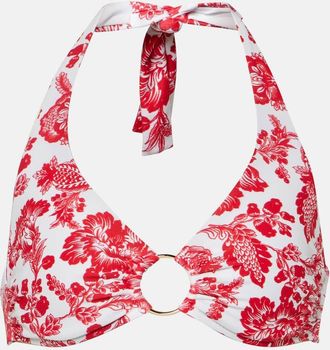Melissa Odabash Brussels floral bikini top