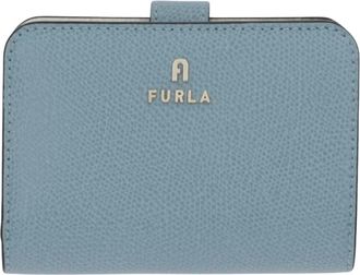 Furla Camelia S Compact Wallet - Dames - Portefeuilles - Blauw - ONE Size - Leer - Accessoires