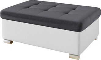 Mirjan24 Mobilier1 - Banco Acolchado Comfivo 118, Soft 017 + Kronos 22, 41x70x96cm, Di&aacute;metro: 0, Cuero Ecol&oacute;gico + Tapiz, Patas: Pl&aacute;stico, 0