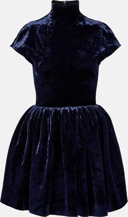 Alaia Ala&iuml;a Velvet minidress