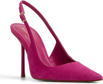 Aldo Serrah Slingback Pump in Dark Pink at Nordstrom, Size 8.5