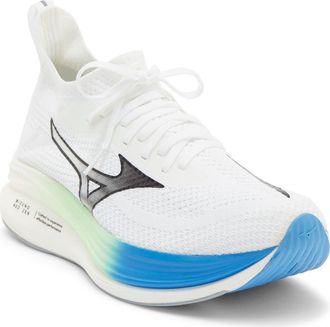 Mizuno Neo Zen Running Shoe in White-Frontier Blue at Nordstrom Rack, Size 11.5