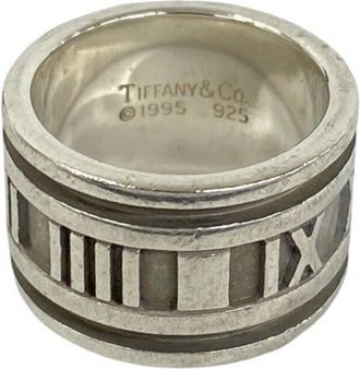 Tiffany & Co. Silver Silver 925 Band Ring (Pre-Owned)