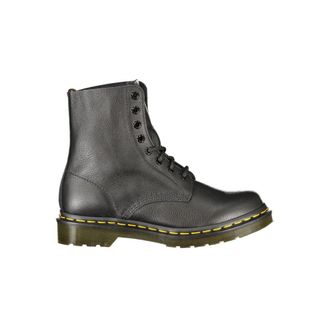 Dr. Martens Black Leather Unisex Womens Boot