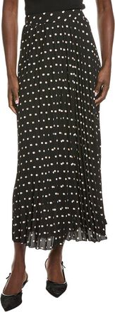 T Tahari Dot Maxi Skirt
