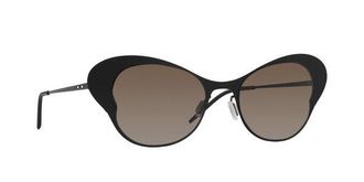 Italia Independent II 0216 009.000 Womens Sunglasses Black Size 50