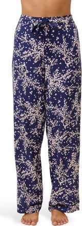 Papinelle Sleepwear Cheri Blossom Pajama Pants in Navy at Nordstrom, Size X-Large